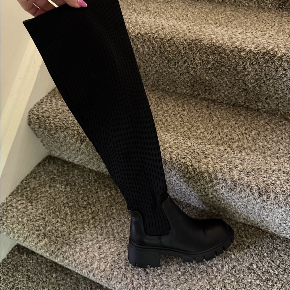 Black Combat Boots